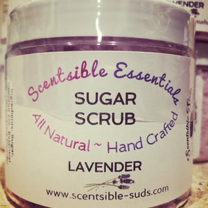 Lavender Sugar Scrub